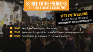 Le Very Speed Meeting – Edition 2015, le 17 Juin à Angoulême !